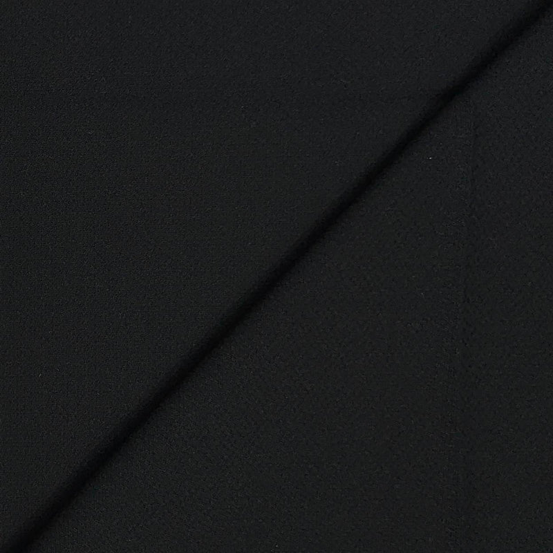 Trouser Fabric Reid & Taylor Polyester Viscose Dotted Color Black