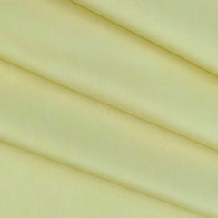 Shirt Fabric Birla Century 60s Pure cotton Plain Fill a Fill Colour Light Yellow