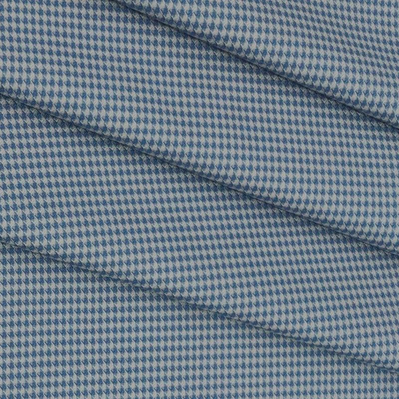 Shirt Fabric Grasim Egyptian Giza Cotton Zig Zag Colour Bluish Grey