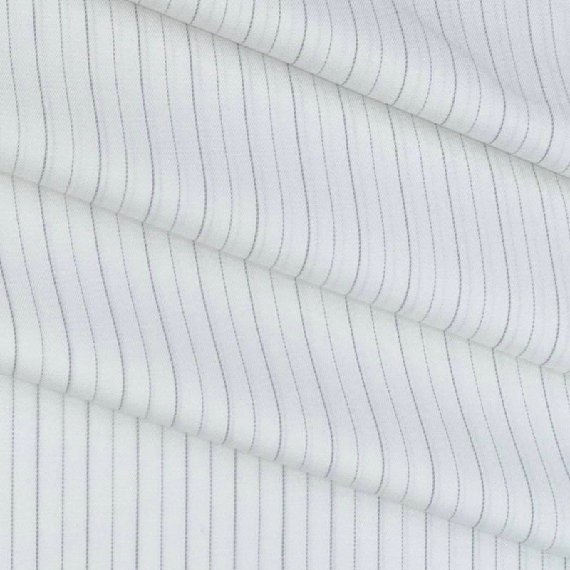 Shirt Fabric Grasim Egyptian Giza Cotton Lining Colour Off White N Grey