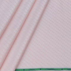 Shirt Fabric Grasim Egyptian Giza Cotton Jacquard Colour Blush Pink
