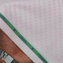 Shirt Fabric Grasim Egyptian Giza Cotton Jacquard Colour Blush Pink