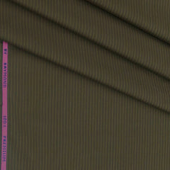 Shirt Fabric Raymond 100% Cotton Lining Colour Heavy Brown