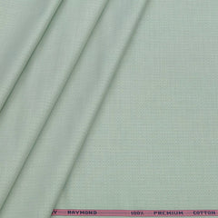 Shirt Fabric Raymond 100% Cotton Dobby Colour Pistachio Green
