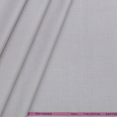 Shirt Fabric Raymond 100% Cotton Dobby Colour Light Lavender