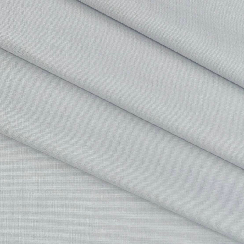 Shirt Fabric Raymond Fill a Fill 100% cotton Plain Colour Cloud Grey