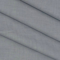 Shirt Fabric Raymond Fill a Fill 100% cotton Plain Colour Dolphin Grey