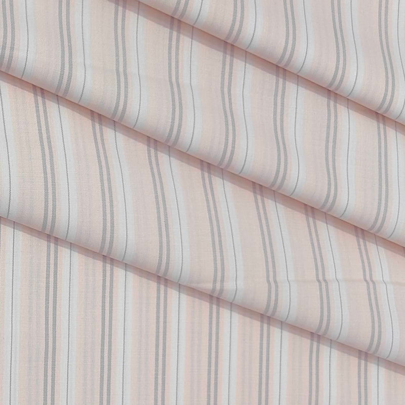 Shirt Fabric Arvind Cotton Blended Broad Lining Colour Peach
