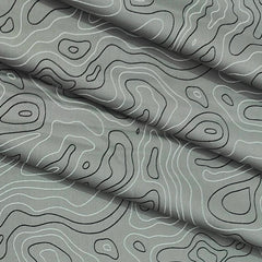 Shirt Fabric ManTire 60s Giza Cotton Printed Colour Greenish Grey