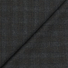 Tweed Blazer Faric OCM Wool Blended Broad Check Colour Brown N Light Grey
