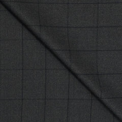 Tweed Blazer Fabric OCM Wool Blended Broad Check Colour Espresso Brown