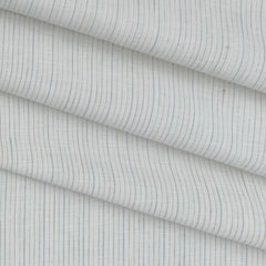 Shirt Fabric Linen Club Linen Blended Lining Colour Light Blue N Brown