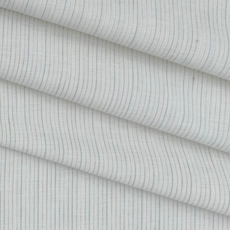 Shirt Fabric Linen Club Linen Blended Lining Colour Light Blue N Brown