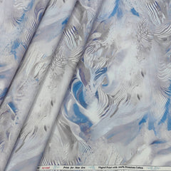 Shirt Fabric Arvind Giza Cotton Digital Print Colour Multicolour