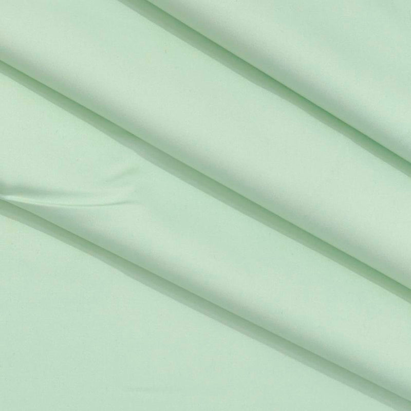 Shirt Fabric Arvind 60s Giza Cotton Plain Colour Nyanza Green