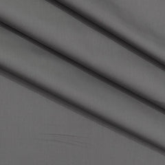 Shirt Fabric Arvind 60s Giza Cotton Plain Colour Zinc Grey