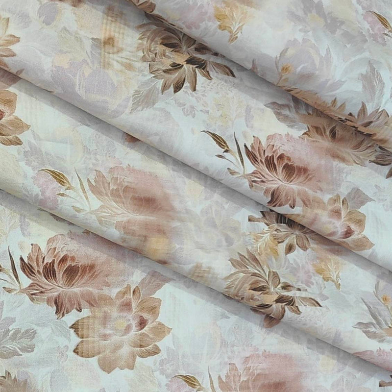 Shirt Fabric Arvind Giza Cotton Digital Print Colour Multicolour