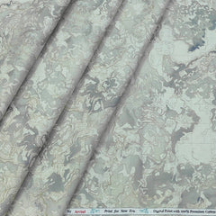 Shirt Fabric Arvind Giza Cotton Digital Print Colour Multicolour