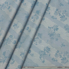 Shirt Fabric Arvind Giza Cotton Printed Colour Bluish Grey