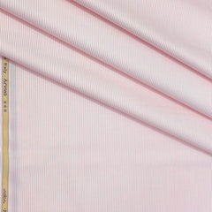 Shirt Fabric Arvind Giza Cotton Pin Lining Colour Your Pink
