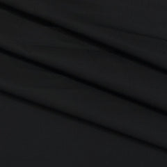 Shirt Fabric Arvind 60s Giza Cotton Plain Colour Black