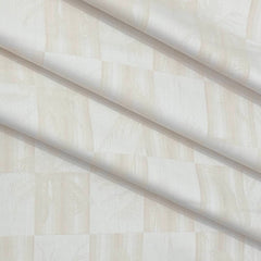 Shirt Fabric Arvind Giza Cotton Broad Check Colour Ash Brown