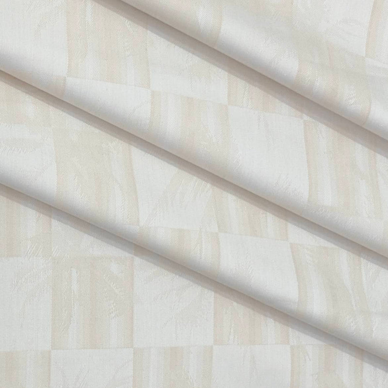 Shirt Fabric Arvind Giza Cotton Broad Check Colour Ash Brown