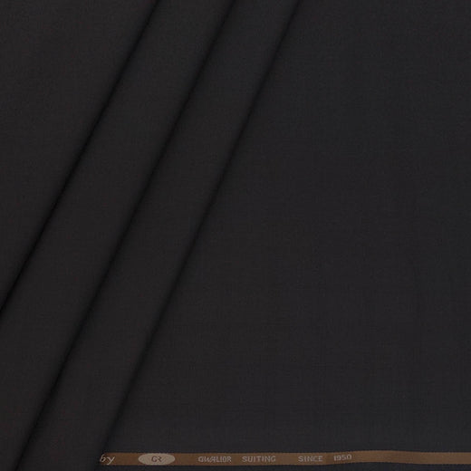 Trouser Fabric Gr Gwalior Poly Viscose Mild Check Colour Chocolate Brown