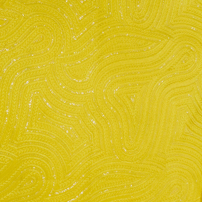 Kurta Fabric ManTire Designer Silk Embroidery Colour Golden Yellow