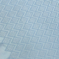 Kurta Fabric ManTire Designer Silk Embroidery Colour Blue