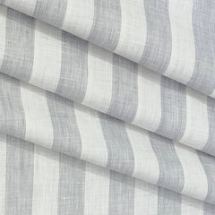 Shirt & Kurta Fabric Linen Club Pure Linen Broad Lining Colour Light Grey N White