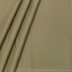 Trouser Fabric Donear Pure Cotton Textured Colour Beeswax Brown