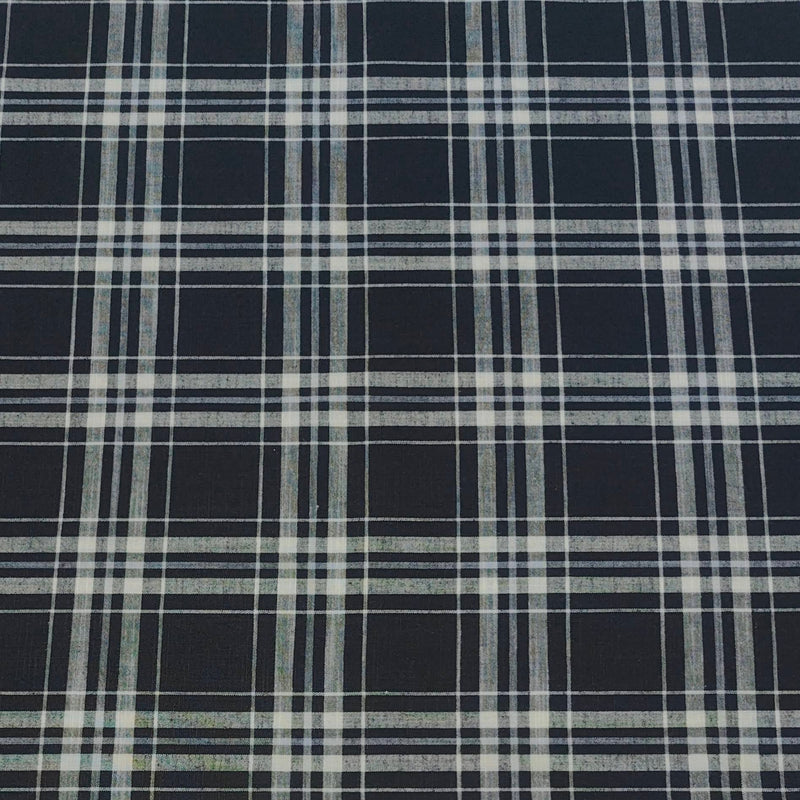 Pant Shirt Combo Pack Siyaram Silver Grey Pant, Broad Check Poly Cotton Black N White Shirt Fabric