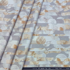 Shirt Fabric ManTire Giza Cotton Digital Print Colour Lavender