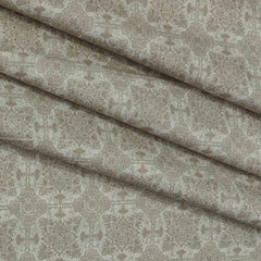 Shirt Fabric ManTire Giza Cotton Digital Print Colour Brown