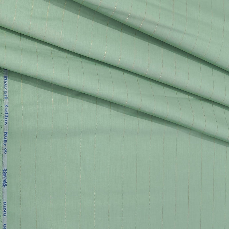 Shirt n Kurta Fabric Stiff Pure Cotton Lining Premium Colour Pistachio Green