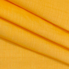 Shirt n Kurta Fabric Stiff Pure Cotton Check Premium Colour Golden Yellow