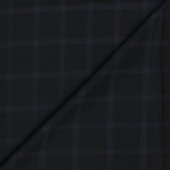 Trouser Fabric Canetti Italy Luxury TR Broad Check Colour Black