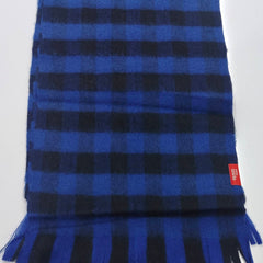 Raymond Pure Wool Muffler Colour Blue N Black