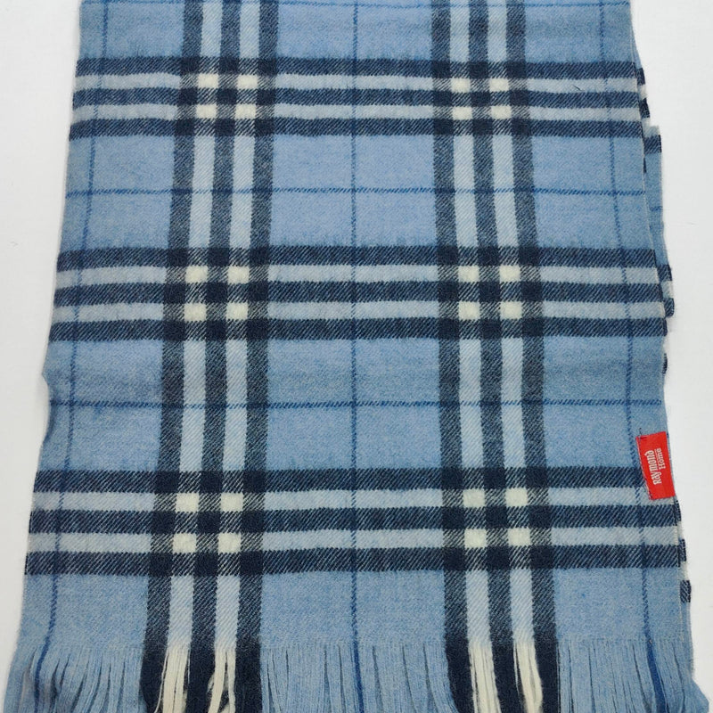 Raymond Pure Wool Muffler Colour Sky Blue