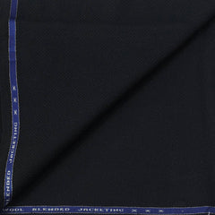 Tweed Blazer Fabric Raymond Wool Blended Dobby Colour Black