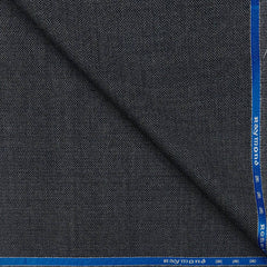 Tweed Blazer Fabric Raymond Wool Blended Herringbone Colour Grey