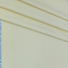 Shirt Fabric Mantire Poly Cotton Lining Colour Butter Yellow