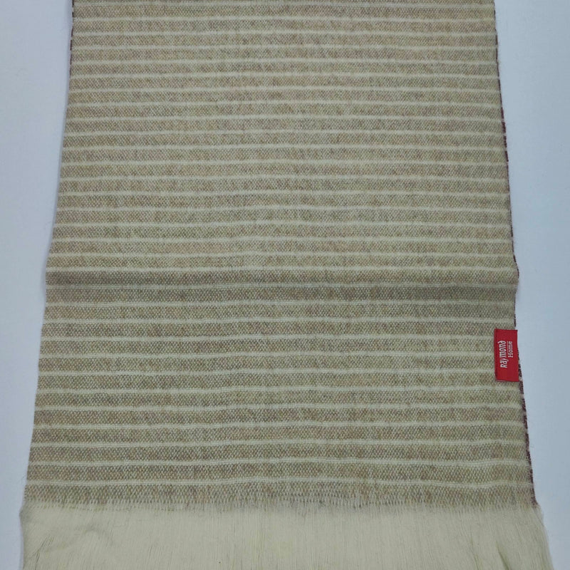 Raymond Pure Wool Muffler Colour Light Brown