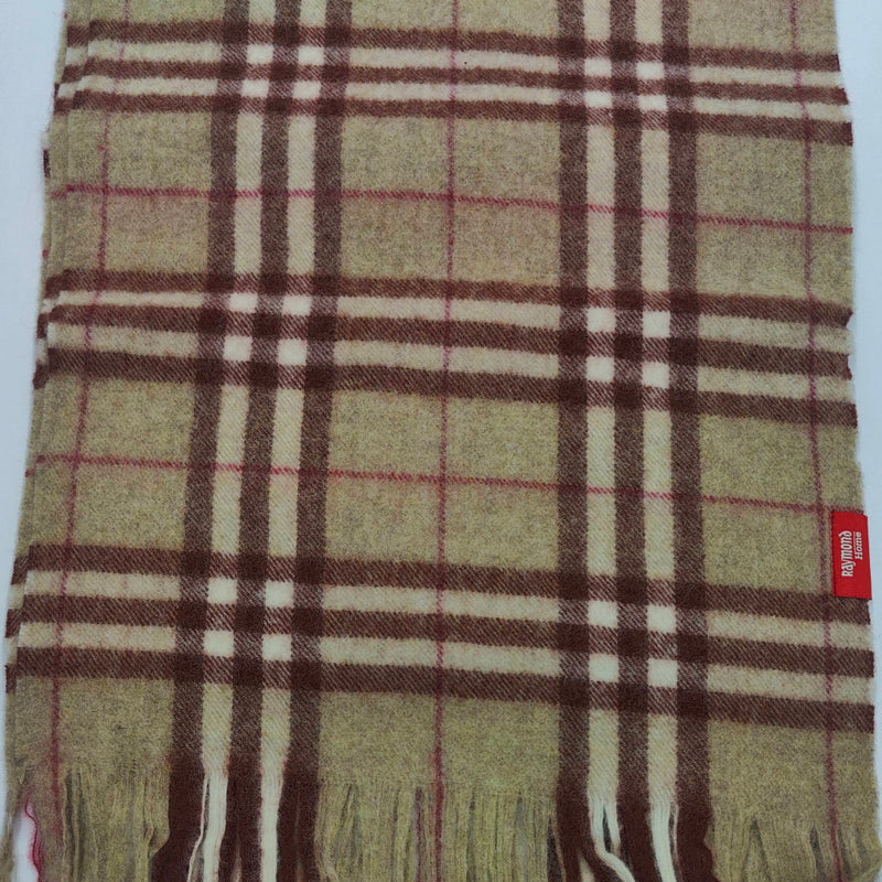 Raymond Pure Wool Muffler Colour Light Brown
