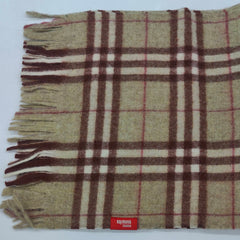 Raymond Pure Wool Muffler Colour Light Brown