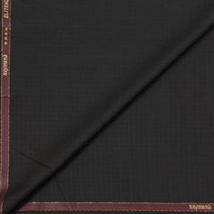 Suit Fabric Raymond Super Fine Wool Blended Check Color Umber Brown
