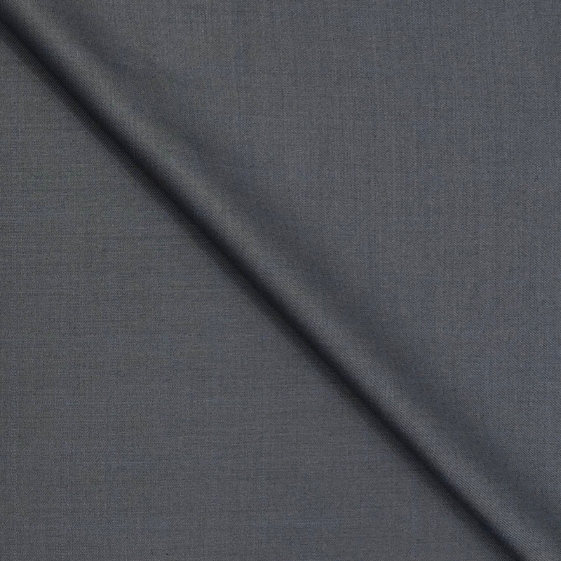 Trouser Fabric Raymond Wool Blended Check Colour Blue n Grey