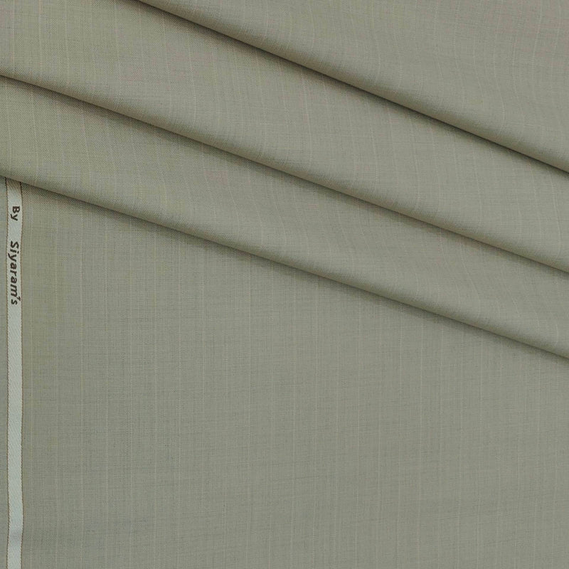 Trouser Fabric Siyaram Poly Viscose Lining Color Beige Brown
