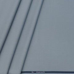 Trouser Fabric Siyaram Poly Viscose Dobby Color Silver Blue